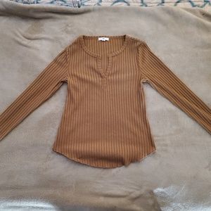 Long Sleeve Tan Shirt BP